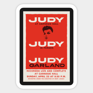 JUDY JUDY JUDY Sticker